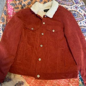 Red Corduroy Jacket - Women’s